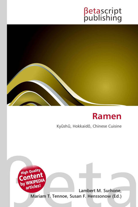 Kniha Ramen Mariam T. Tennoe