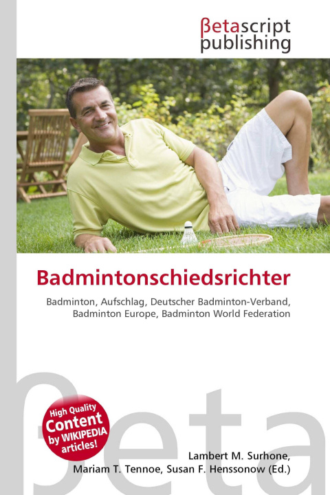 Kniha Badmintonschiedsrichter Mariam T. Tennoe