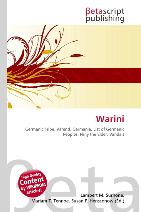 Kniha Warini Mariam T. Tennoe