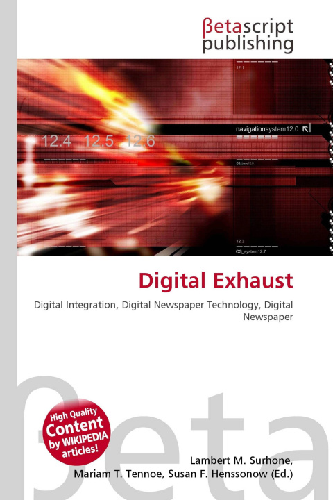 Kniha Digital Exhaust Mariam T. Tennoe