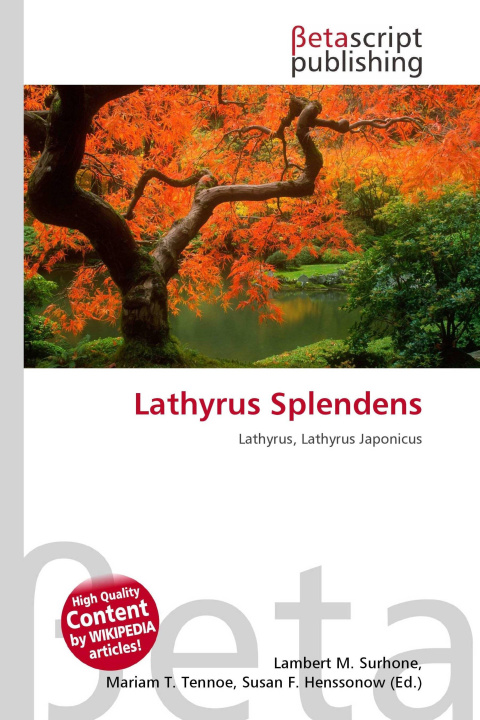 Kniha Lathyrus Splendens Mariam T. Tennoe