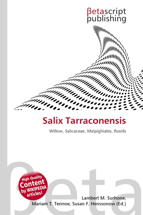 Kniha Salix Tarraconensis Mariam T. Tennoe