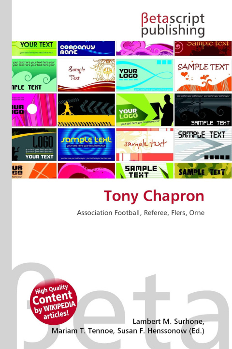 Kniha Tony Chapron Mariam T. Tennoe