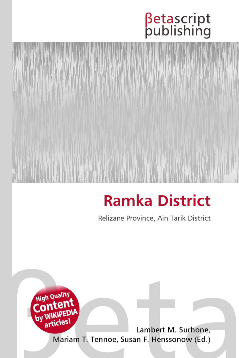 Könyv Ramka District Mariam T. Tennoe