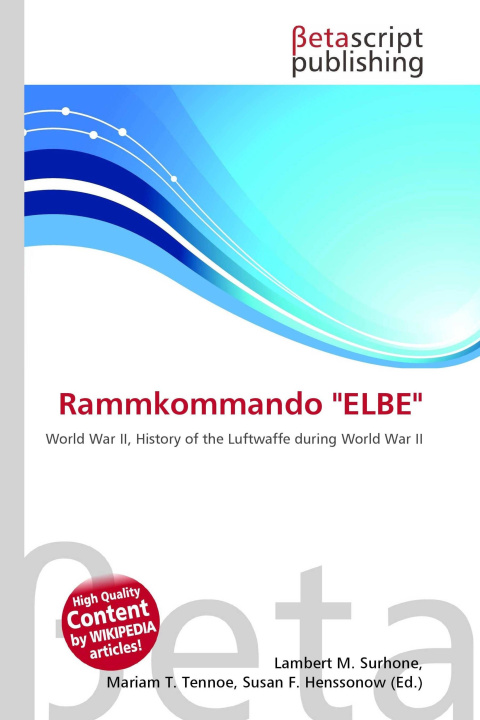 Knjiga Rammkommando "ELBE" Mariam T. Tennoe