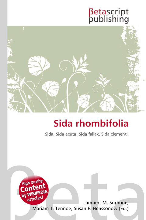 Kniha Sida rhombifolia Mariam T. Tennoe