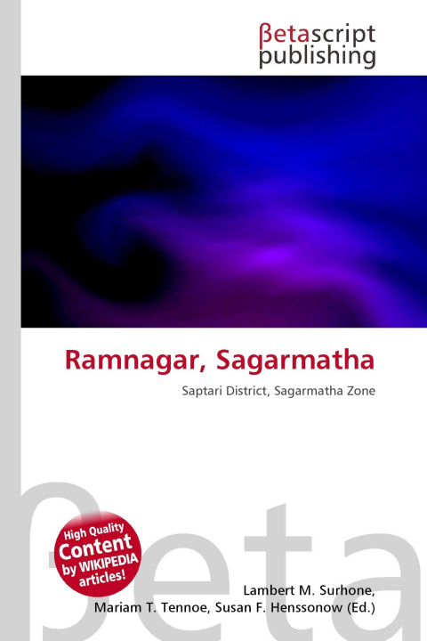 Kniha Ramnagar, Sagarmatha Mariam T. Tennoe