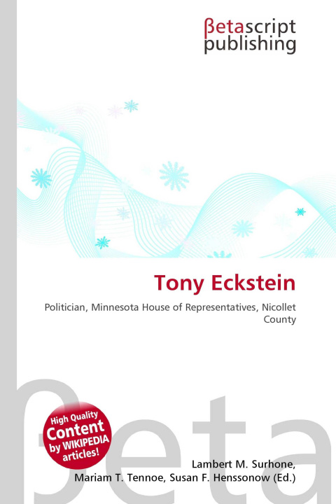 Kniha Tony Eckstein Mariam T. Tennoe