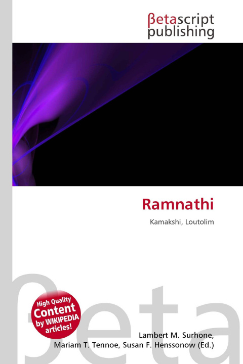 Kniha Ramnathi Mariam T. Tennoe