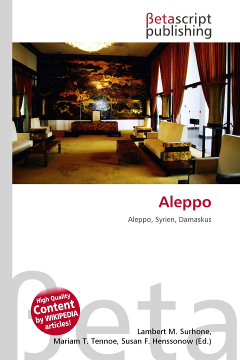 Könyv Aleppo Mariam T. Tennoe
