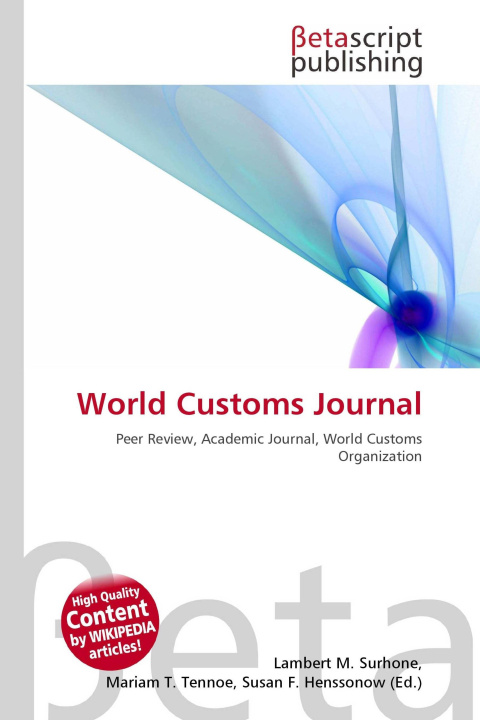 Kniha World Customs Journal Mariam T. Tennoe
