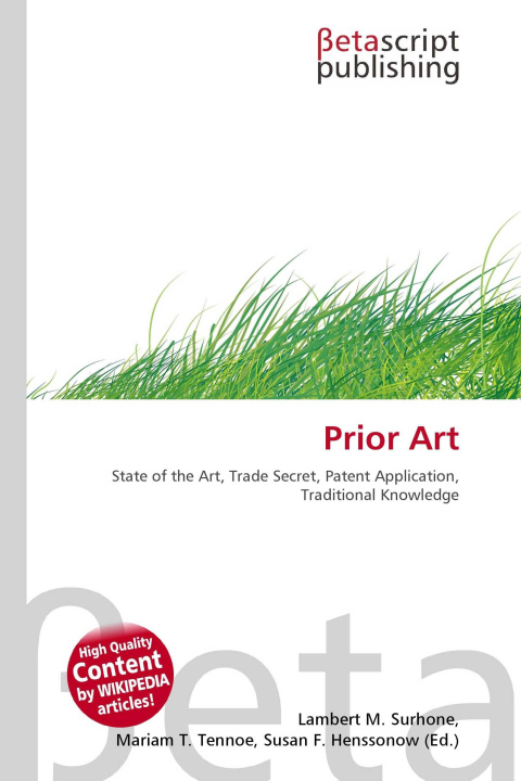 Knjiga Prior Art Mariam T. Tennoe