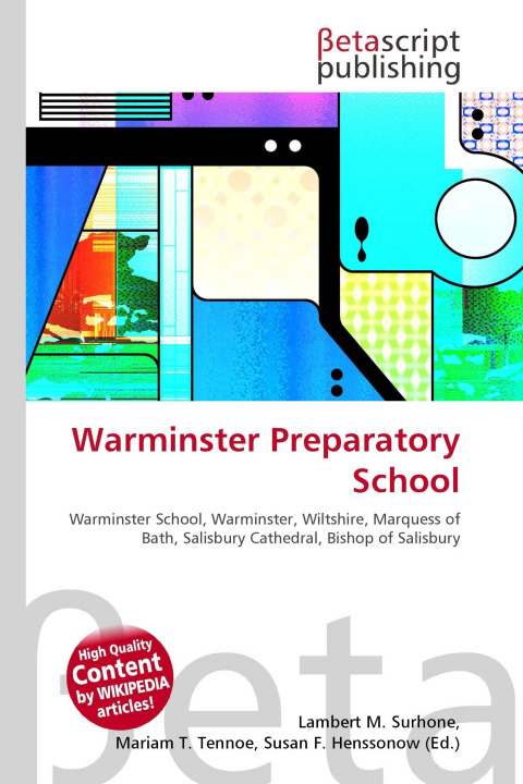 Kniha Warminster Preparatory School Mariam T. Tennoe