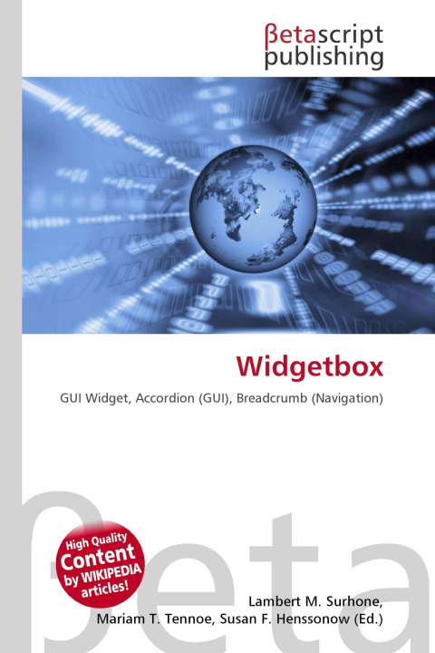 Kniha Widgetbox Mariam T. Tennoe
