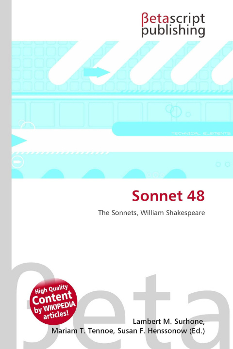 Knjiga Sonnet 48 Mariam T. Tennoe