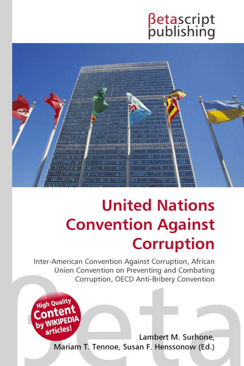 Kniha United Nations Convention Against Corruption Mariam T. Tennoe