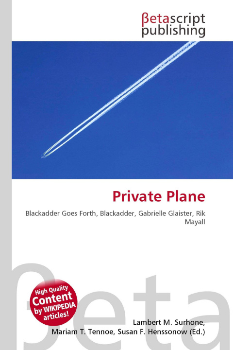 Kniha Private Plane Mariam T. Tennoe