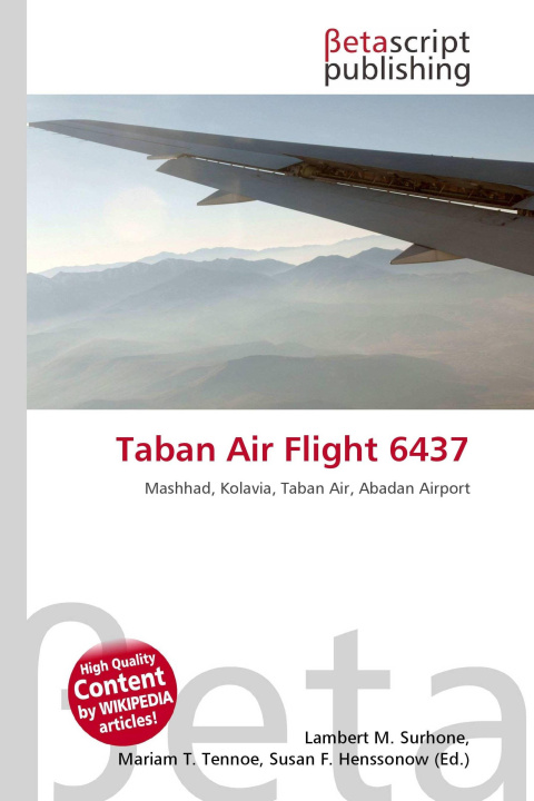 Knjiga Taban Air Flight 6437 Mariam T. Tennoe