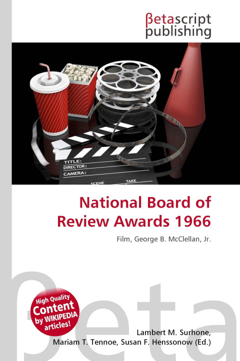 Knjiga National Board of Review Awards 1966 Mariam T. Tennoe