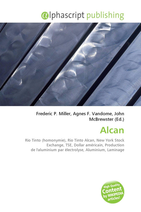 Kniha Alcan Agnes F. Vandome