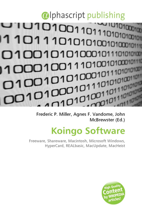 Könyv Koingo Software Agnes F. Vandome