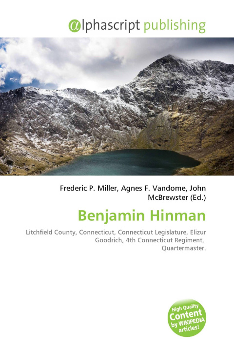 Kniha Benjamin Hinman Agnes F. Vandome