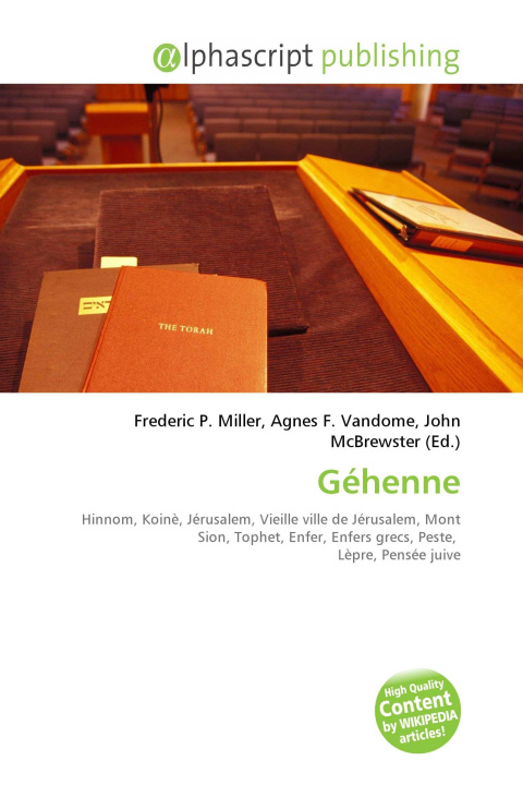 Könyv Géhenne Agnes F. Vandome