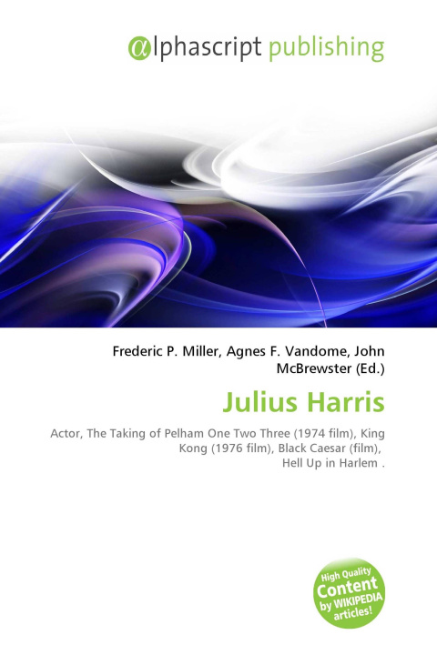 Knjiga Julius Harris Agnes F. Vandome