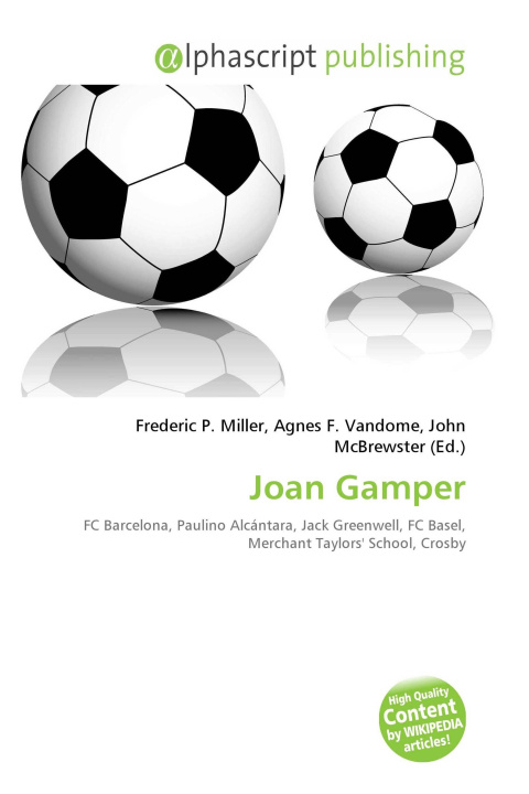 Kniha Joan Gamper Agnes F. Vandome