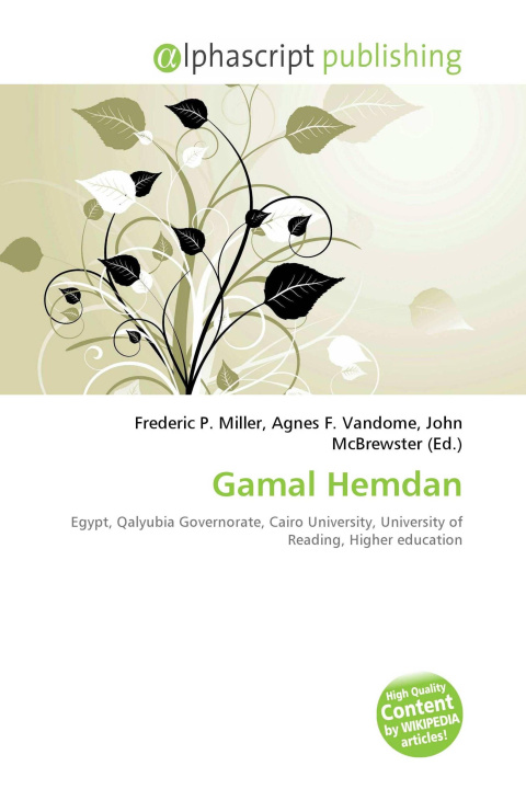 Kniha Gamal Hemdan Agnes F. Vandome