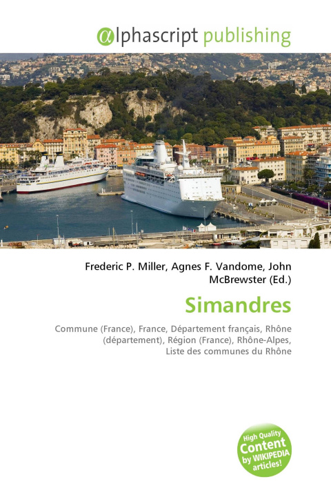 Kniha Simandres Agnes F. Vandome