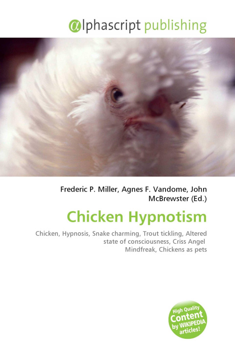 Kniha Chicken Hypnotism Agnes F. Vandome