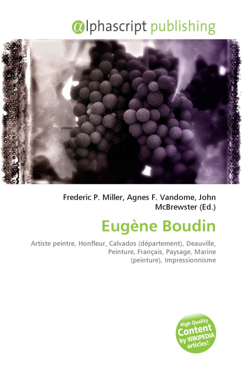 Knjiga Eugène Boudin Agnes F. Vandome