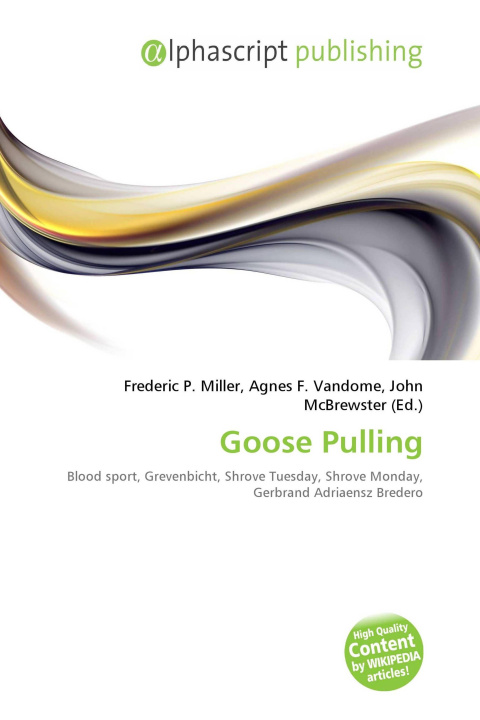 Kniha Goose Pulling Agnes F. Vandome