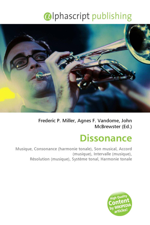 Könyv Dissonance Agnes F. Vandome