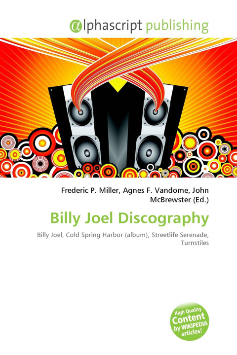 Kniha Billy Joel Discography Agnes F. Vandome