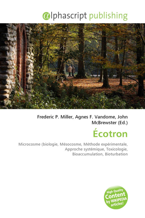 Kniha Écotron Agnes F. Vandome