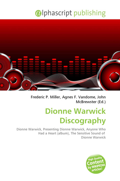 Kniha Dionne Warwick Discography Agnes F. Vandome