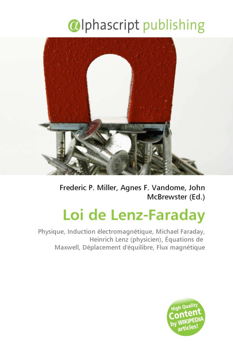 Kniha Loi de Lenz-Faraday Agnes F. Vandome