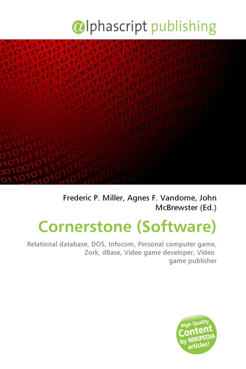 Könyv Cornerstone (Software) Agnes F. Vandome