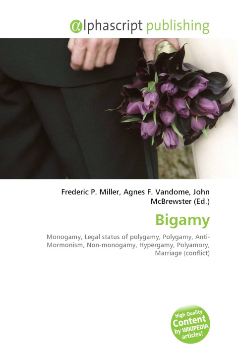Kniha Bigamy Agnes F. Vandome