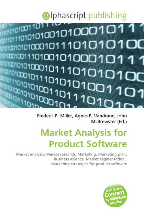 Knjiga Market Analysis for Product Software Agnes F. Vandome