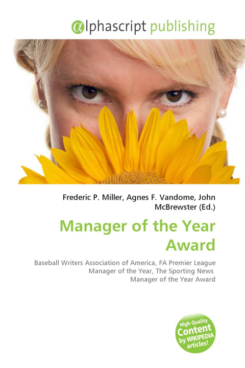 Kniha Manager of the Year Award Agnes F. Vandome