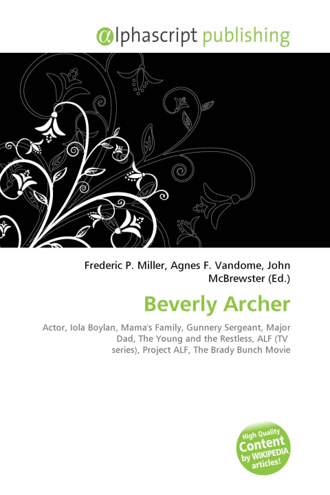 Kniha Beverly Archer Agnes F. Vandome