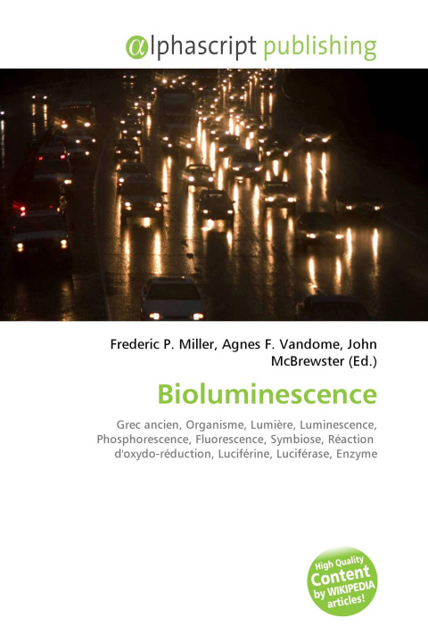 Knjiga Bioluminescence Agnes F. Vandome