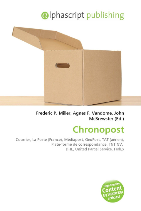 Kniha Chronopost Agnes F. Vandome