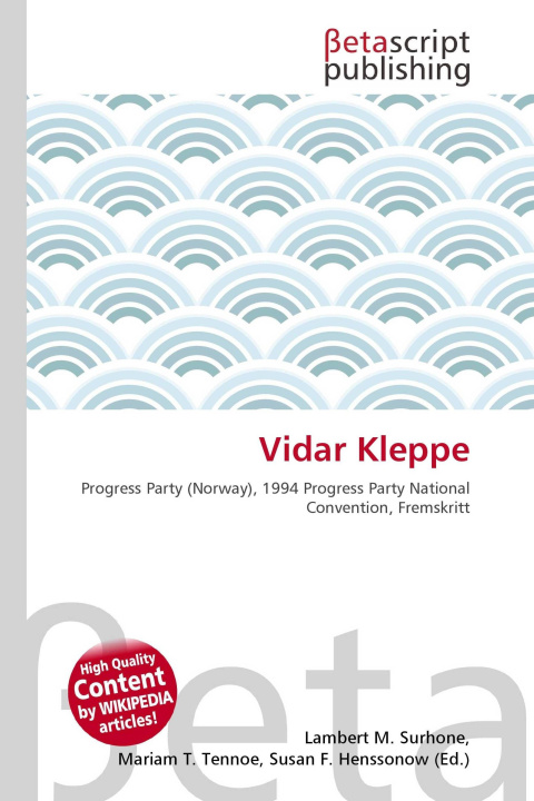 Kniha Vidar Kleppe Mariam T. Tennoe
