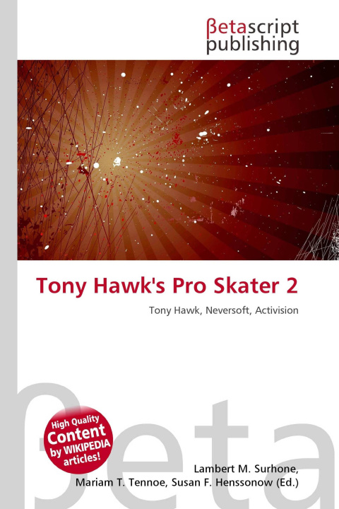 Kniha Tony Hawk's Pro Skater 2 Mariam T. Tennoe