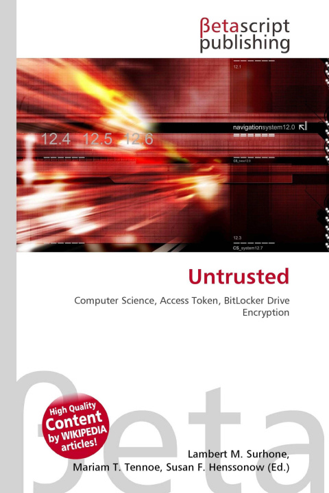 Kniha Untrusted Mariam T. Tennoe