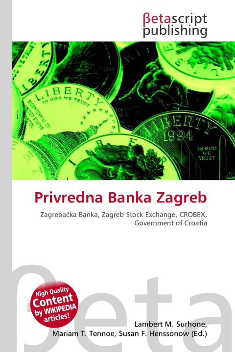 Kniha Privredna Banka Zagreb Mariam T. Tennoe
